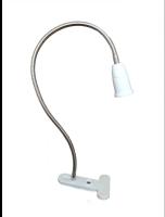 Светильник на прищепке и гибкой ножке 50см