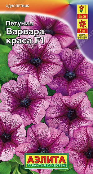 АЭ Петуния Варвара Краса F1 многоцветковая 7 шт