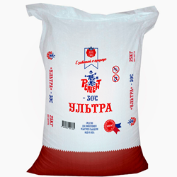 Средство для эффективного и безопасного плавления снега и льда  "Ультра" 25кг.