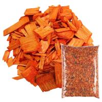 Щепа декоративная (оранжевый) 60 л