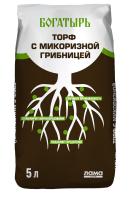 Торф с микоризной грибницей лицо