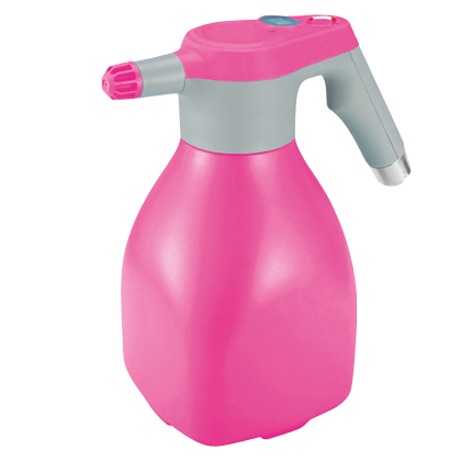 Опрыскиватель аккумуляторный "Флорика" 2л, с доп насадкой в комплекте розовый