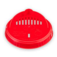 Крышка п-э (сливная, III-82 V) красная МК-019-К