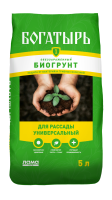 Биогрунт Богатырь "Для рассады универсальный" 5 л