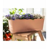 Балконный ящик с поддоном Прованс  -пудра