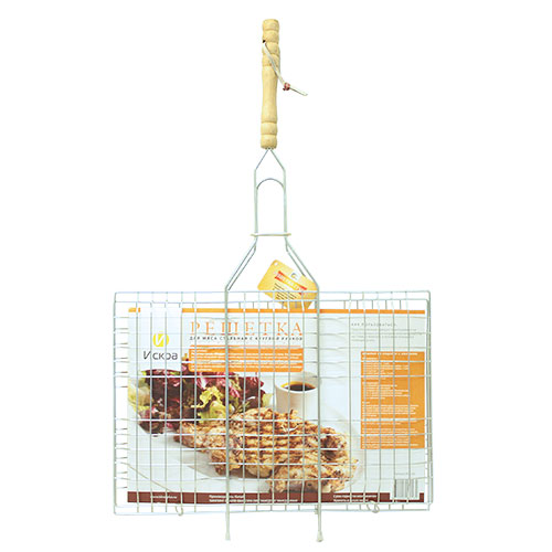 Решетка-гриль тройная "Искра" 60*34*22 см (арт. RDG-40)