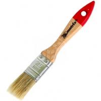 Кисть плоская Стандарт (25 мм), натуральная щетина, деревянная ручка 82520
