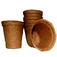 торфяной горшок круглый