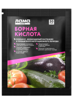 Борная кислота 50 г Лама Торф