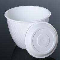 Горшок с поддоном Корсика D19, 2,4 л белый 